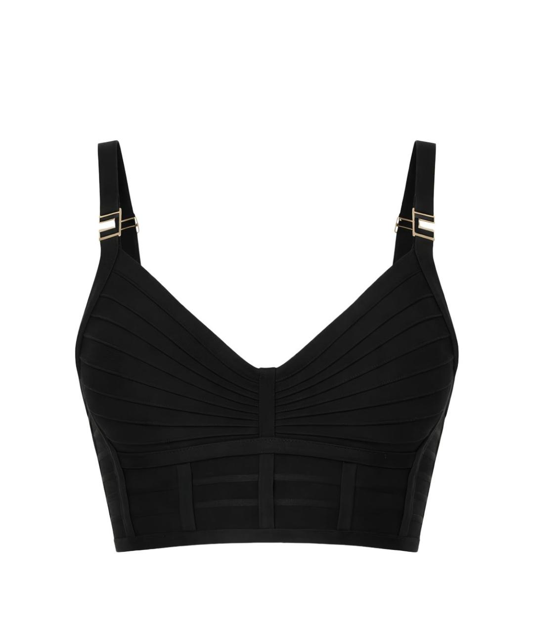 ELISABETTA FRANCHI Черная майка, фото 4