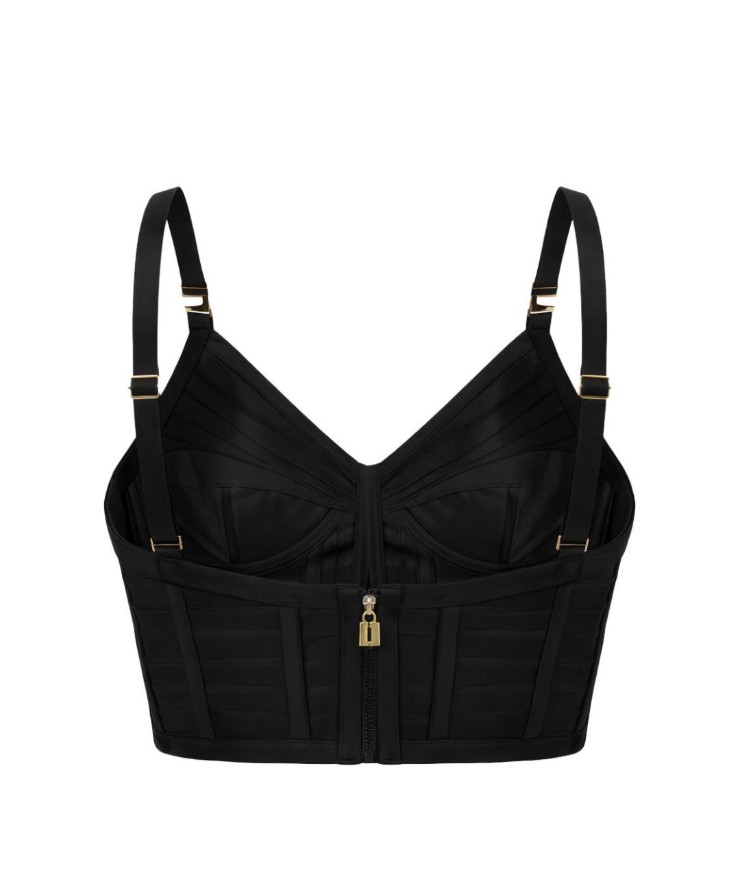 ELISABETTA FRANCHI Черная майка, фото 5