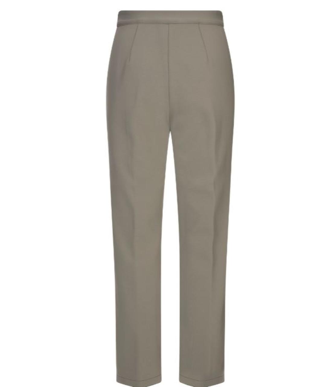 MAX MARA Серые брюки узкие, фото 2