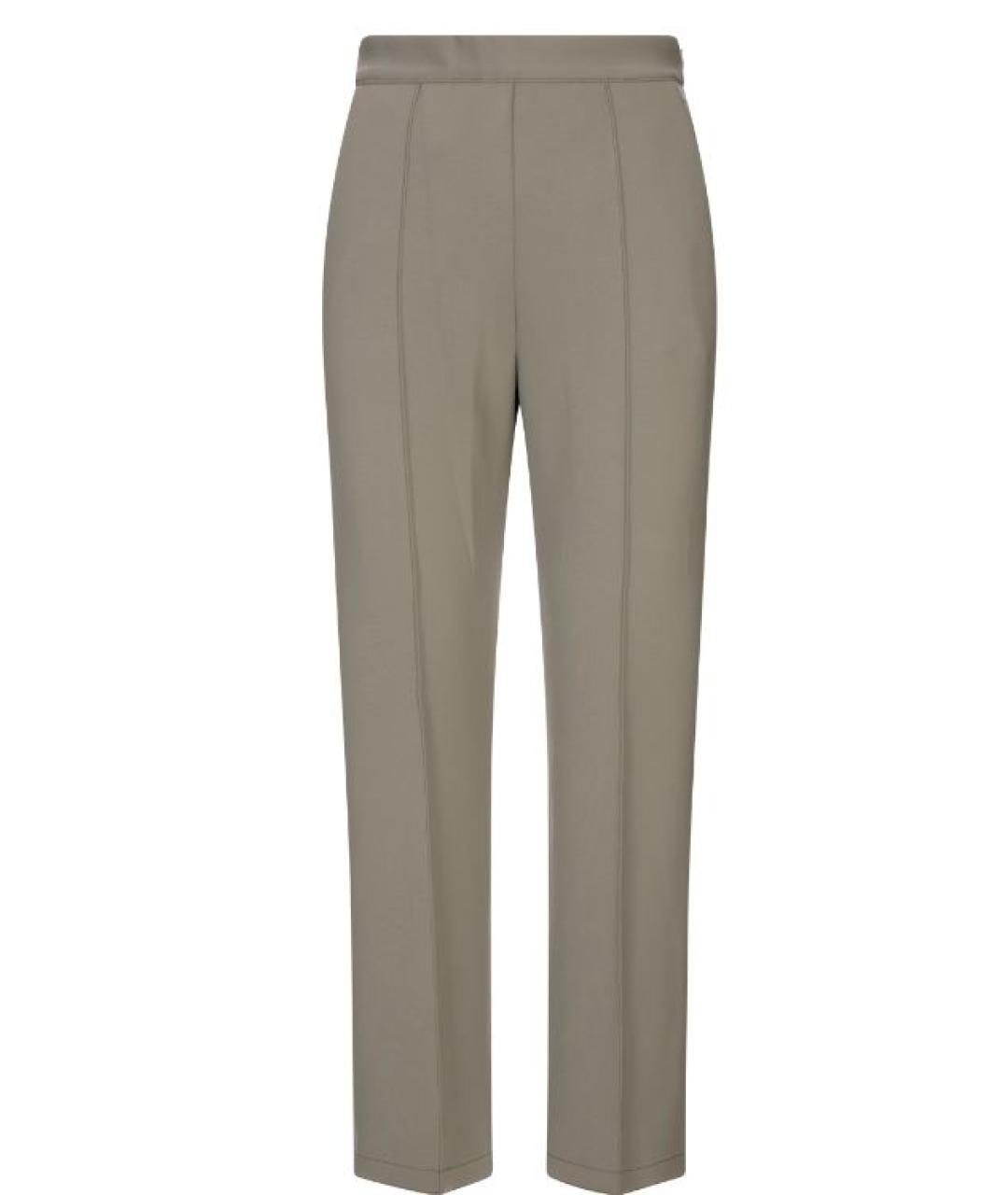 MAX MARA Серые брюки узкие, фото 1