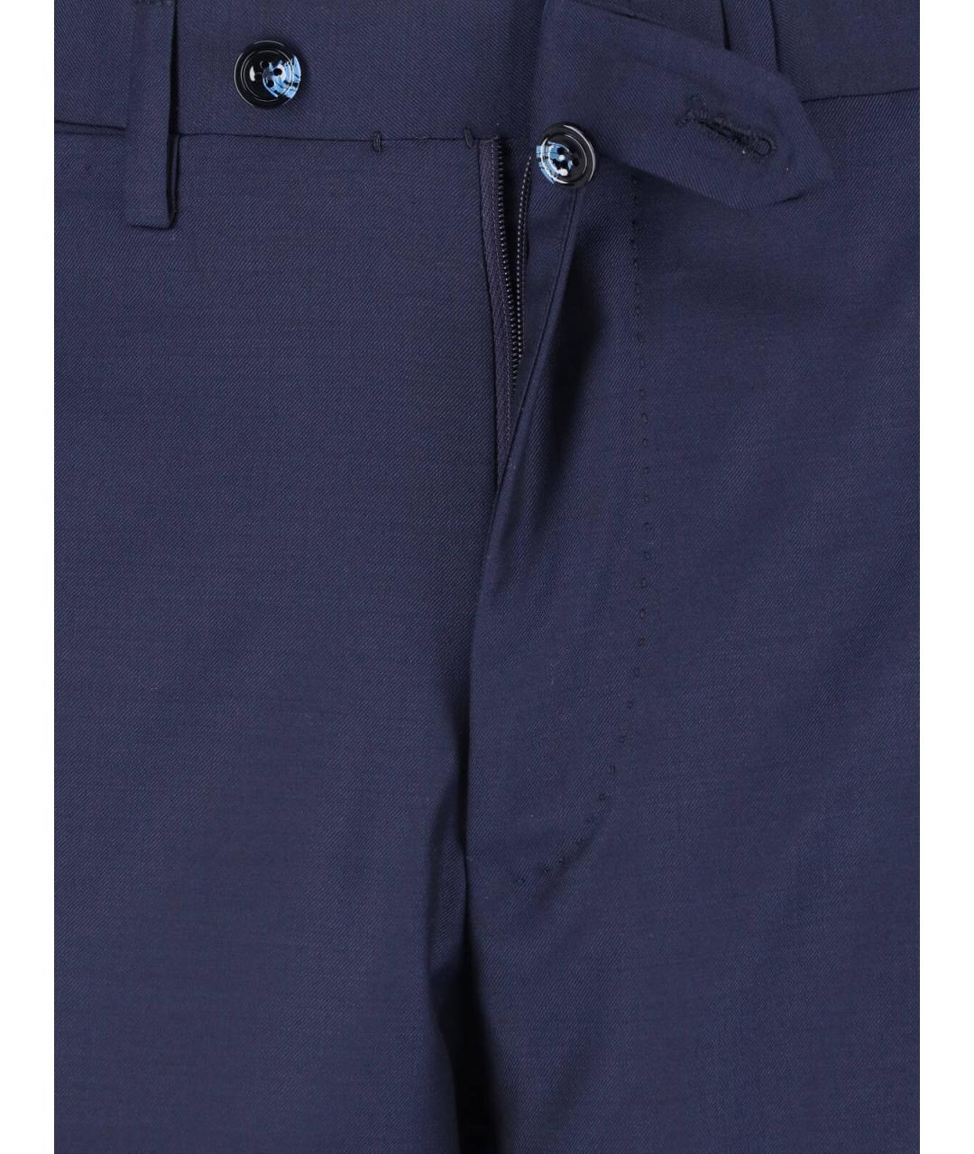 KITON Синий классический костюм, фото 3