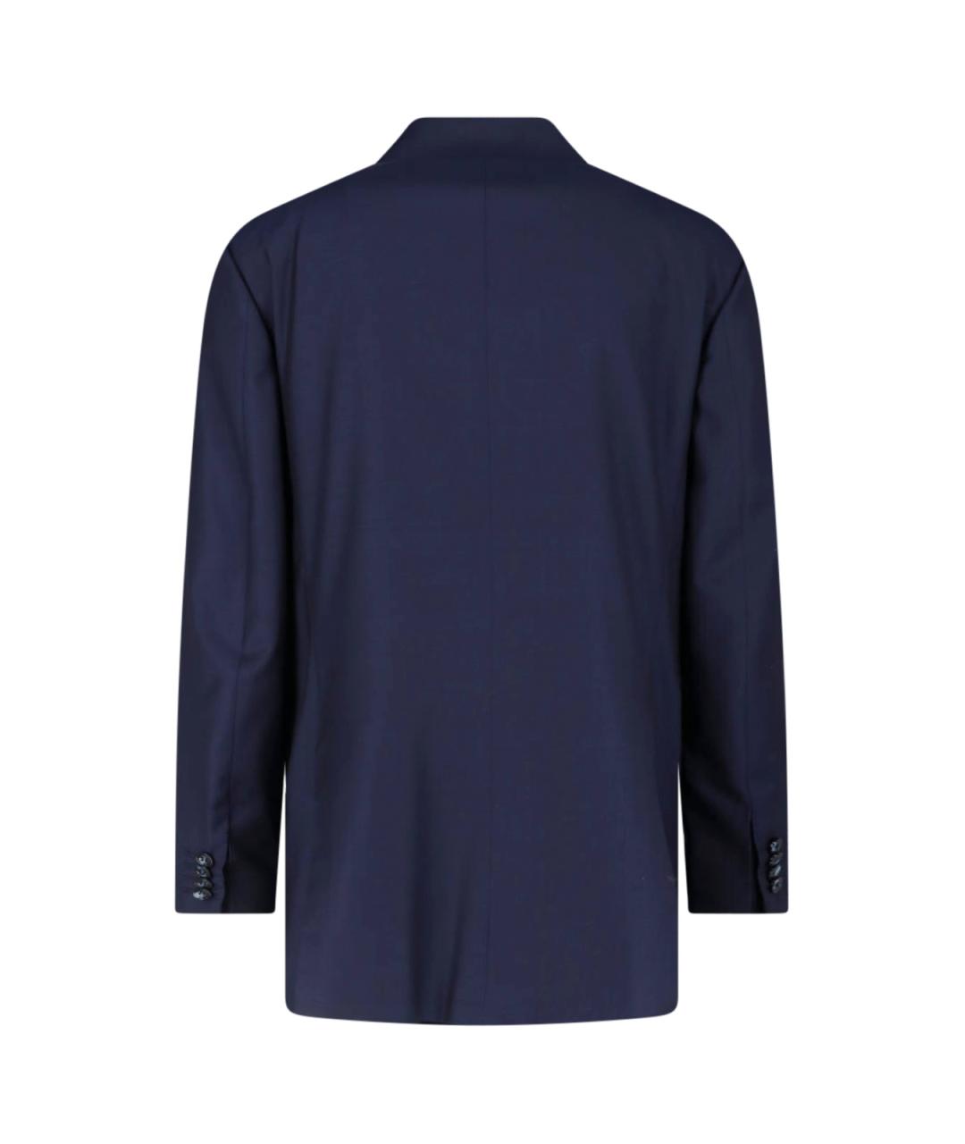 KITON Синий классический костюм, фото 2