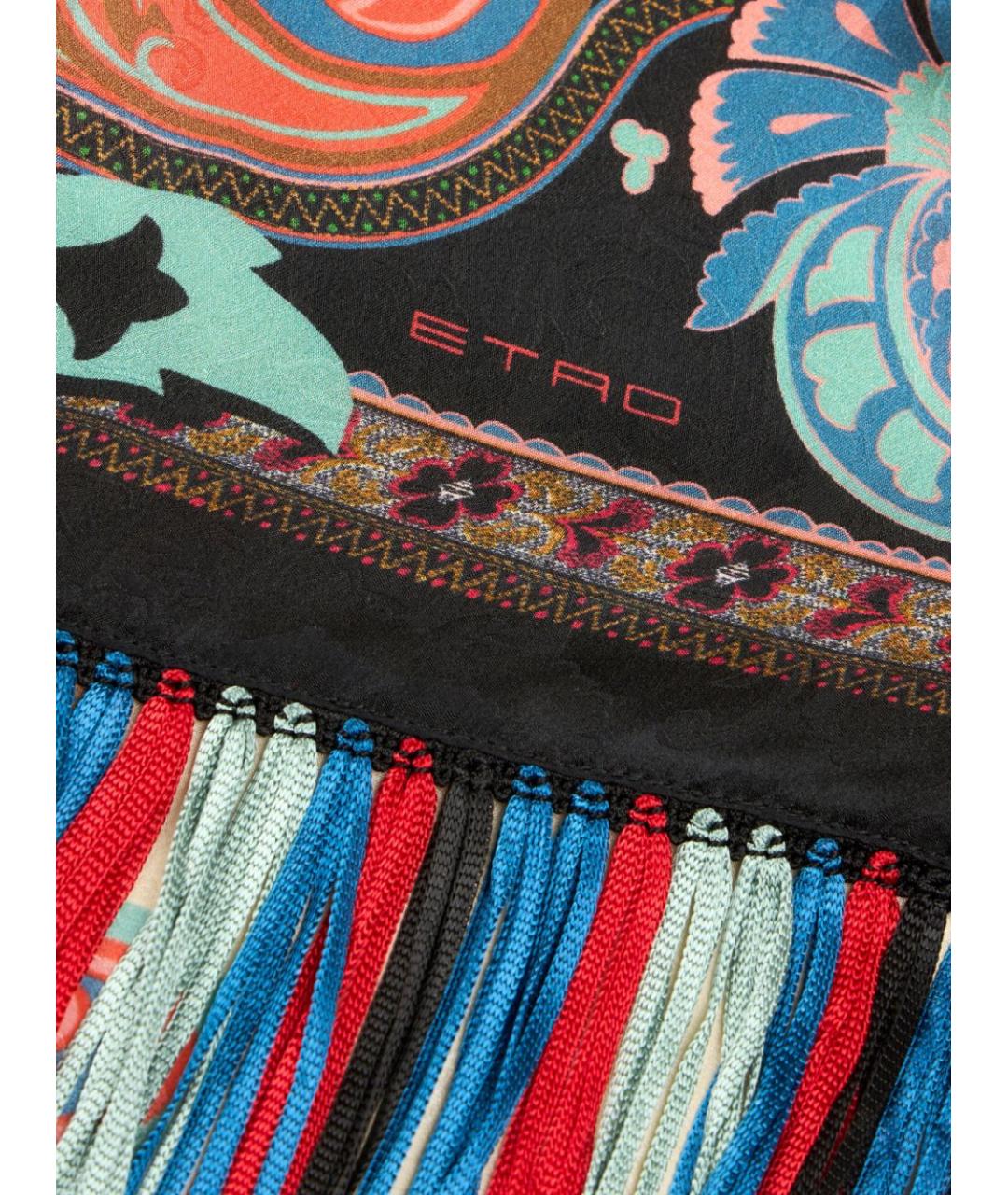 ETRO Мульти шелковый шарф, фото 3
