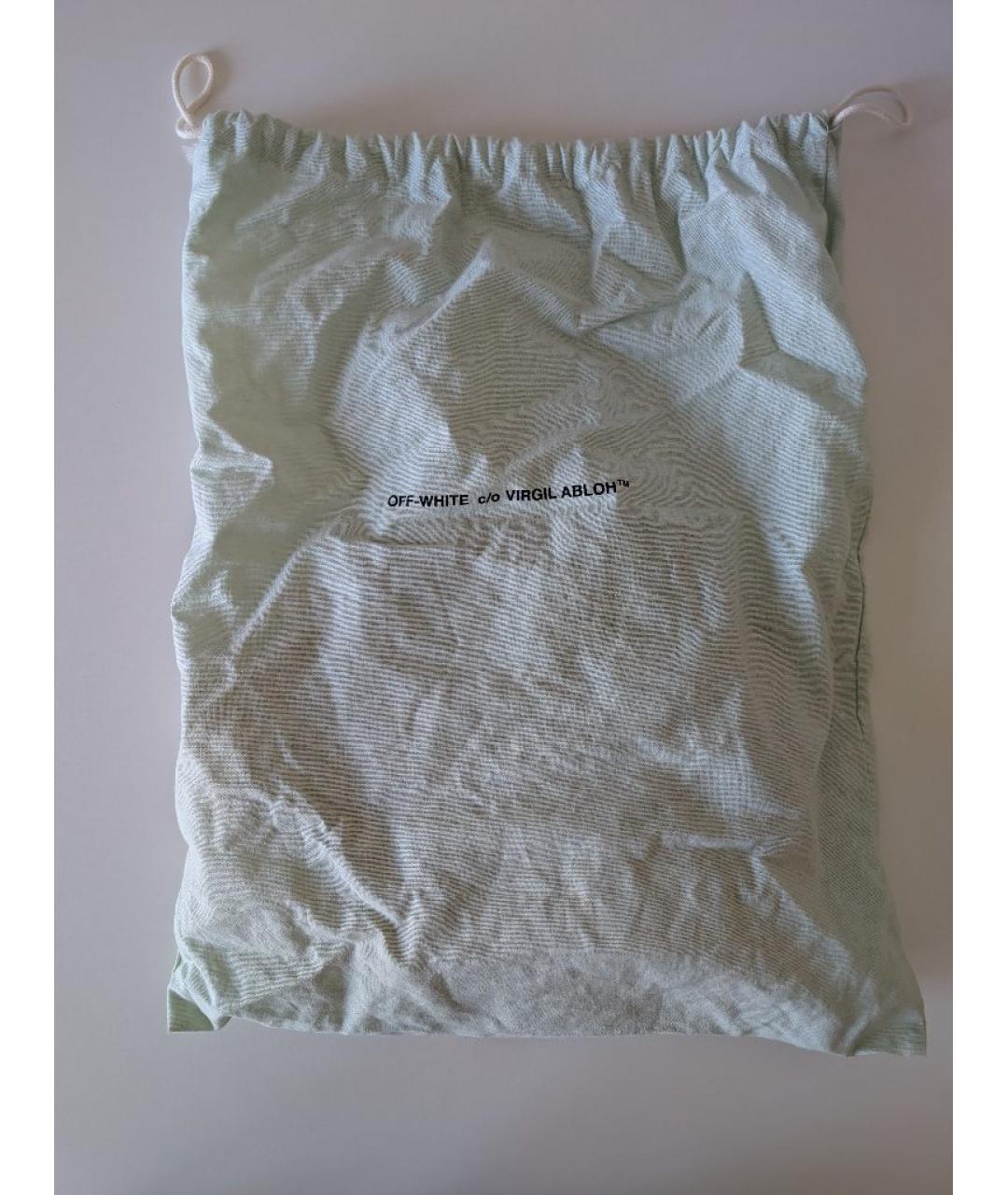 OFF-WHITE Черная поясная сумка, фото 7