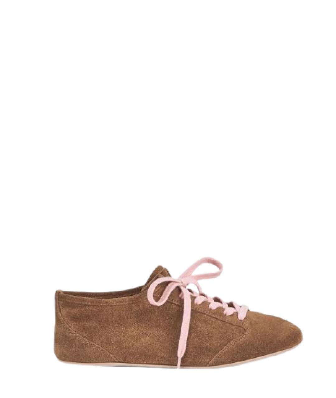 AGL Коричневые кроссовки, фото 1