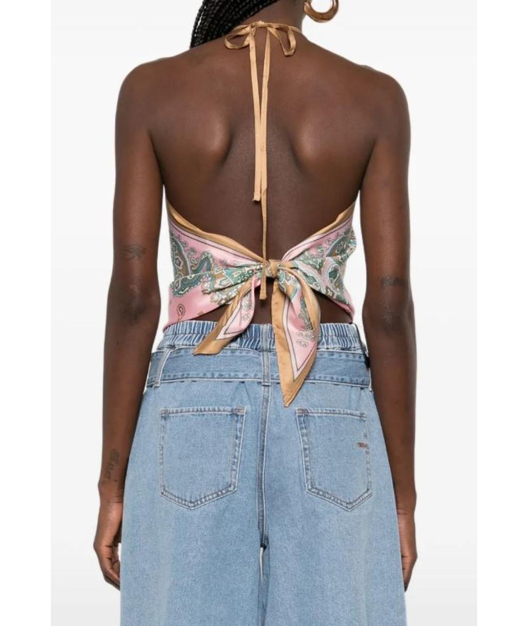 PINKO Мульти вискозная майка, фото 4