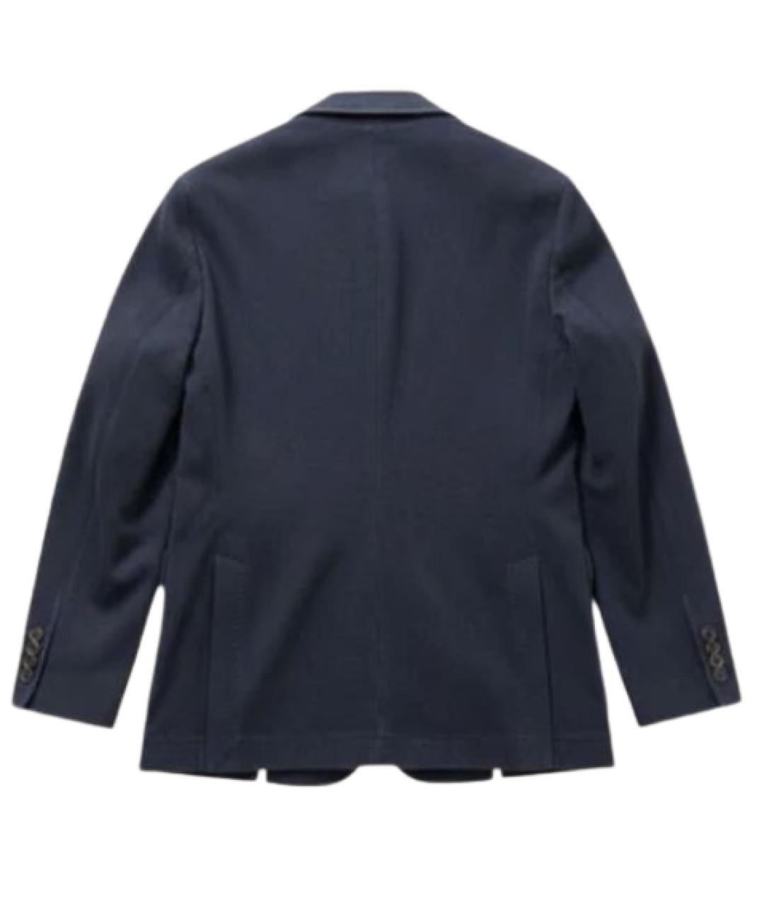 CIRCOLO 1901 Темно-синий хлопковый жилет, фото 2