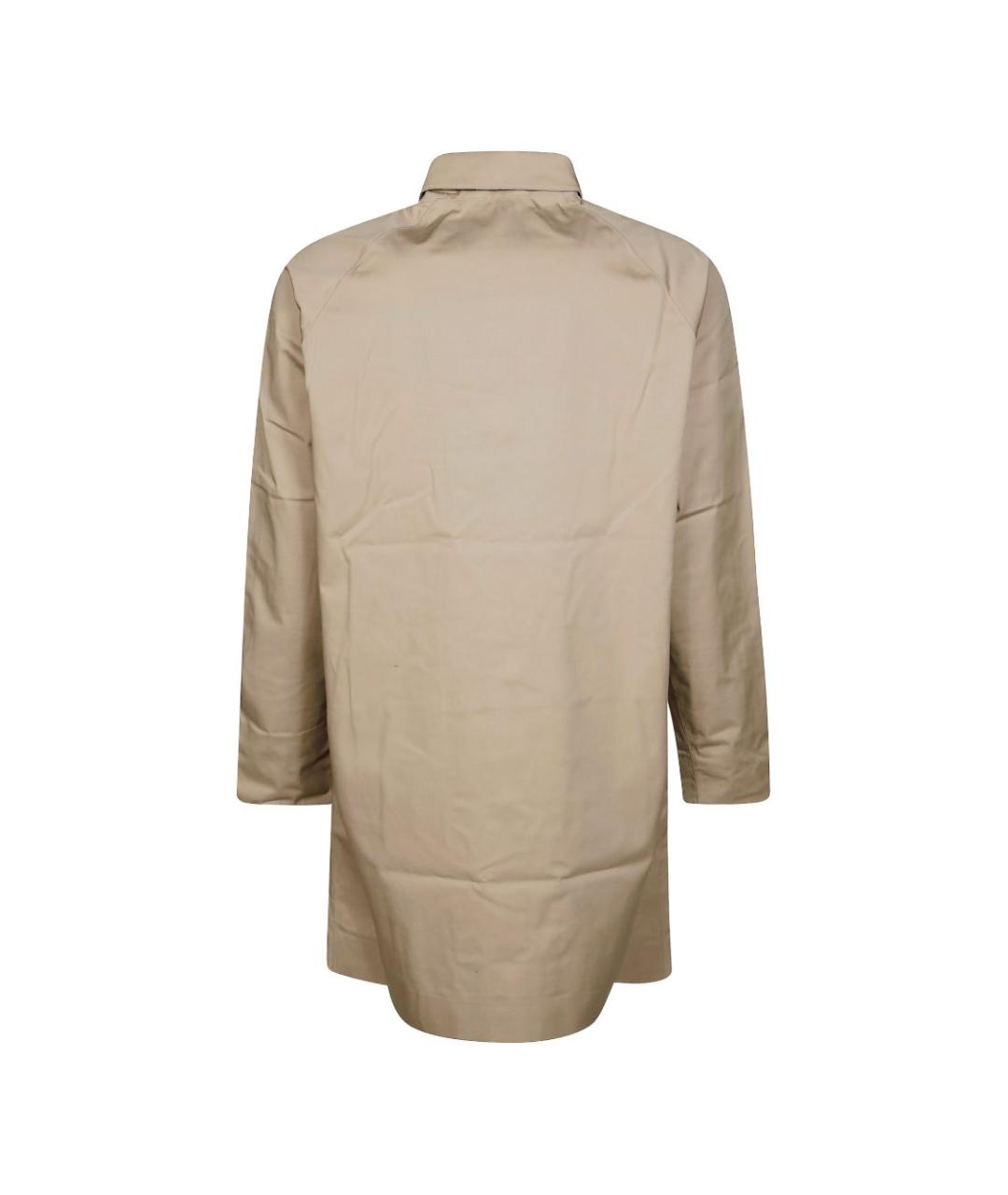 BARBOUR Бежевый полиэстеровый тренч / плащ, фото 2