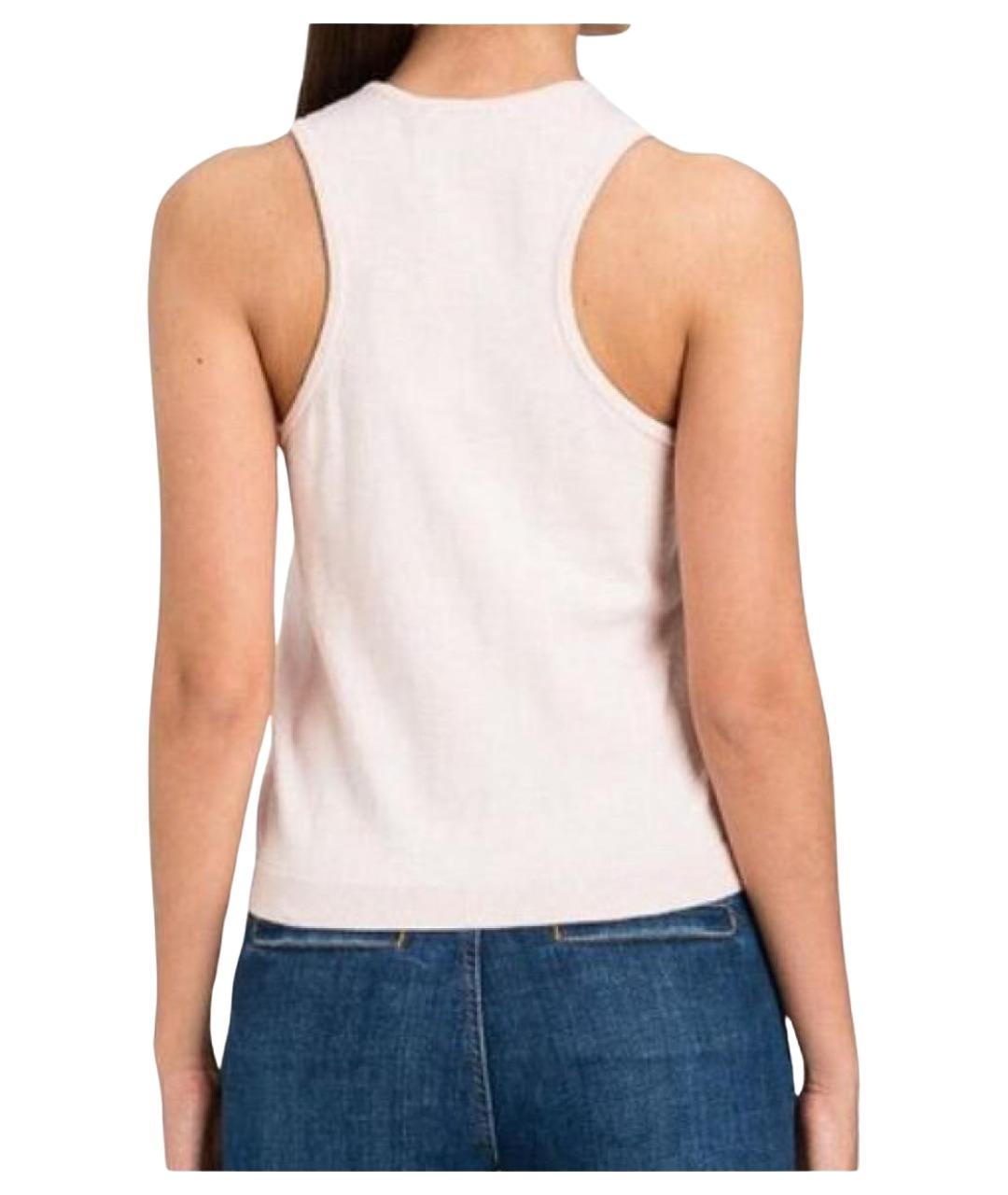 TWIN-SET Розовая майка, фото 3