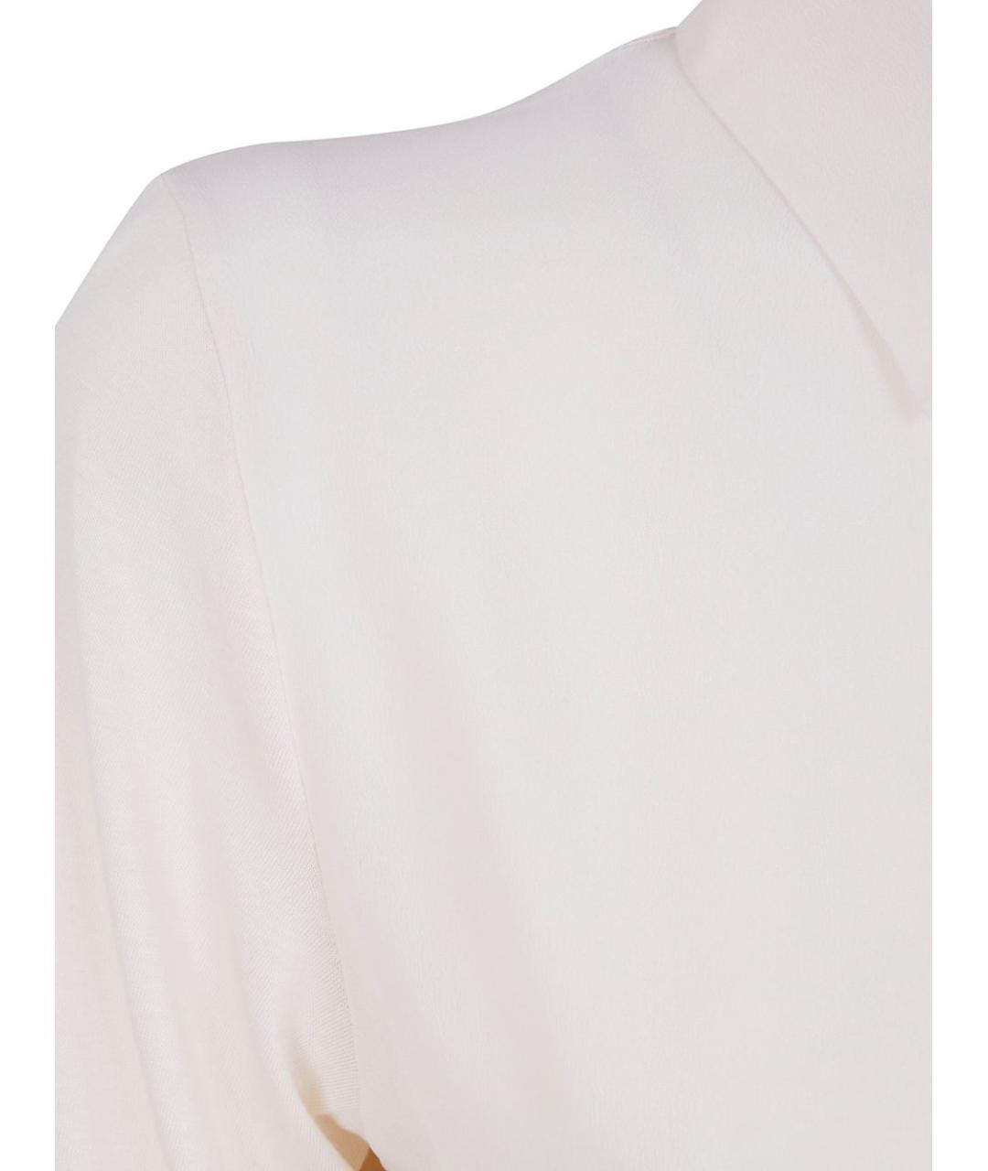 SEVENTY Бежевая хлопковая футболка, фото 3