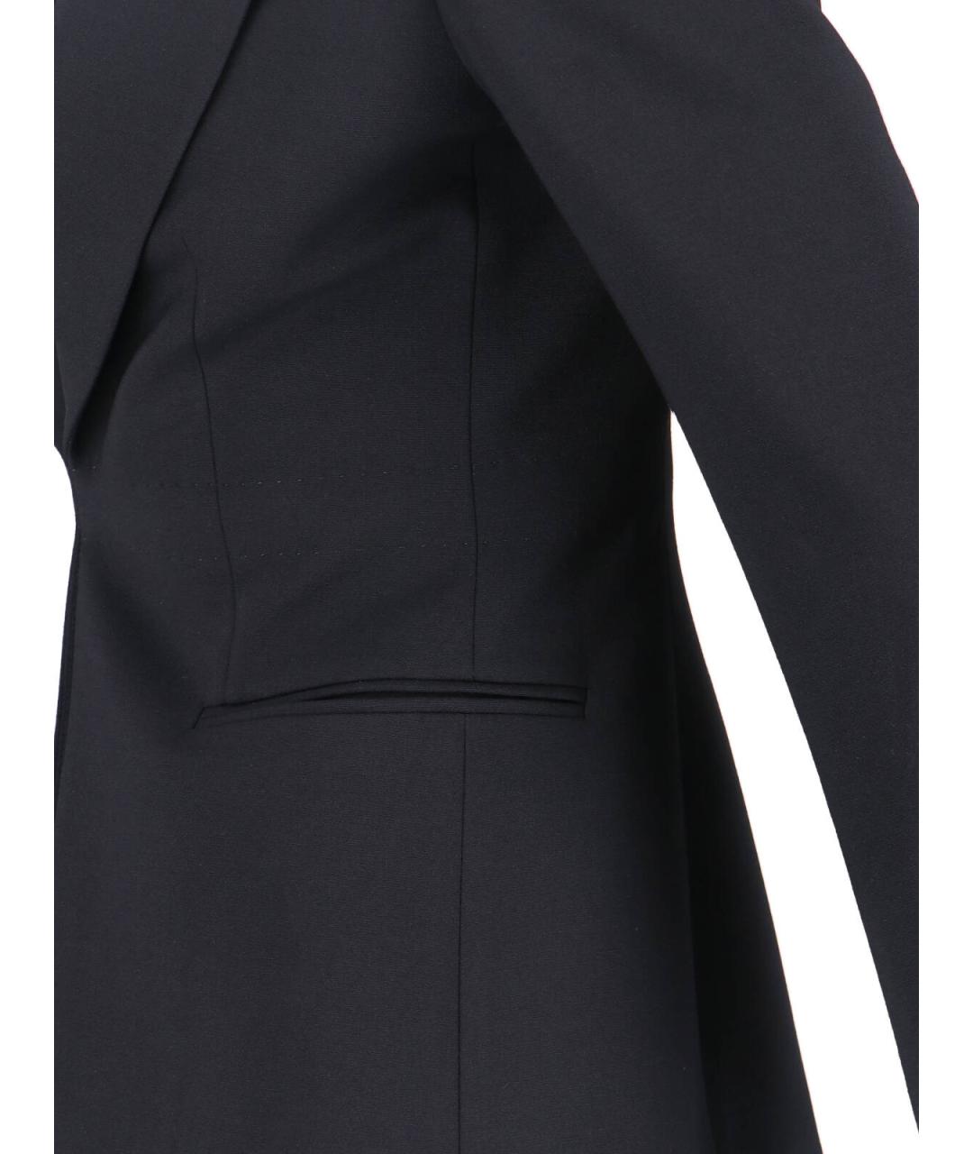 GUCCI Черный шерстяной жакет/пиджак, фото 3