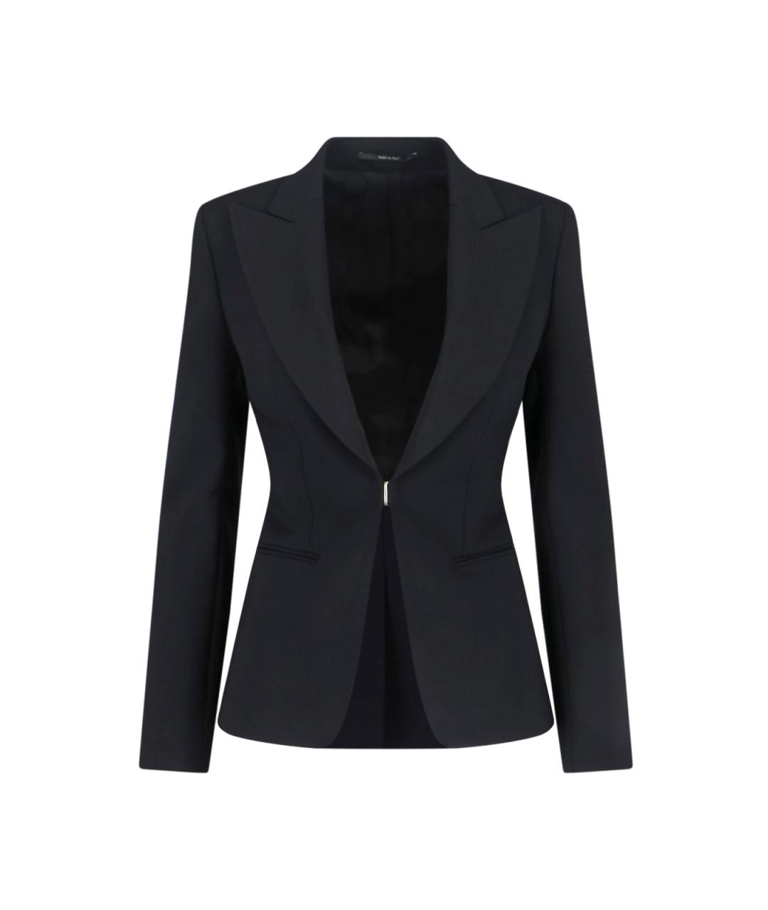 GUCCI Черный шерстяной жакет/пиджак, фото 1