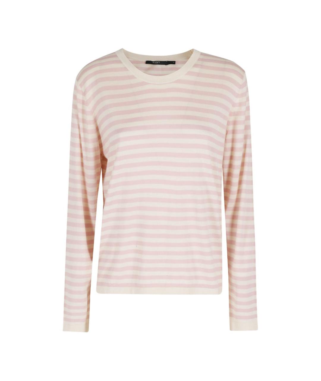 SEVENTY Розовый шерстяной джемпер / свитер, фото 1