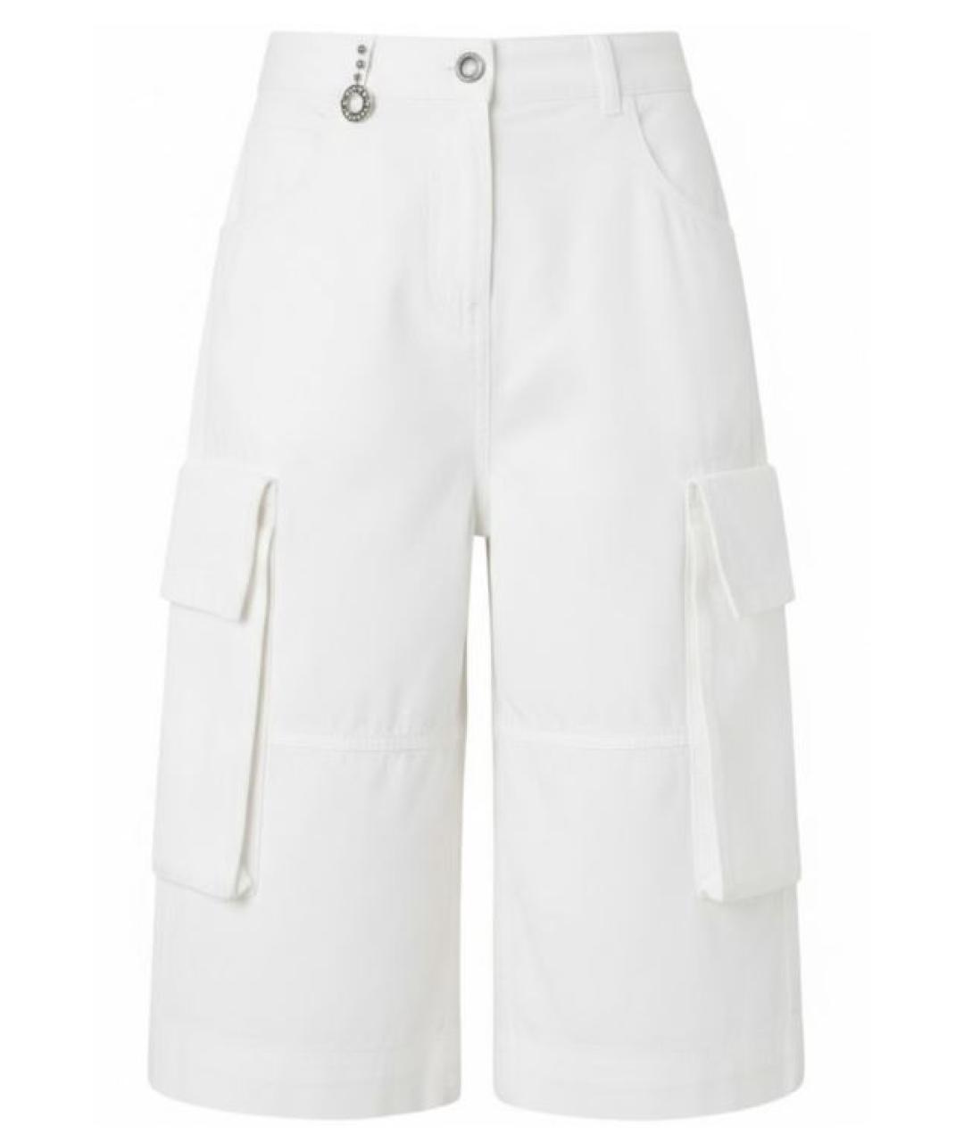 PINKO Белые хлопковые шорты, фото 1