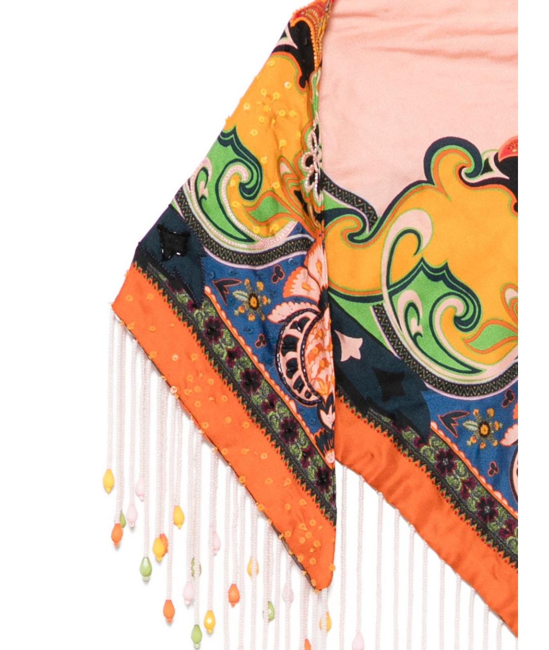 ETRO Мульти шелковый шарф, фото 3