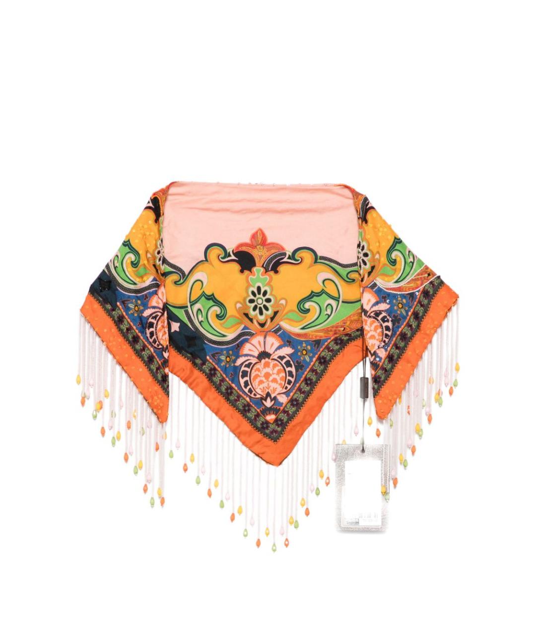 ETRO Мульти шелковый шарф, фото 1
