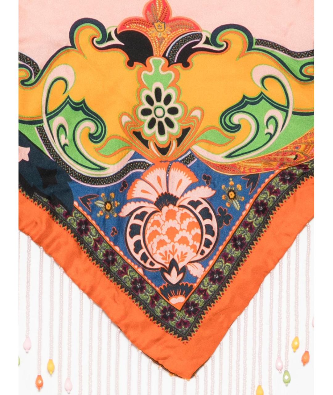 ETRO Мульти шелковый шарф, фото 2