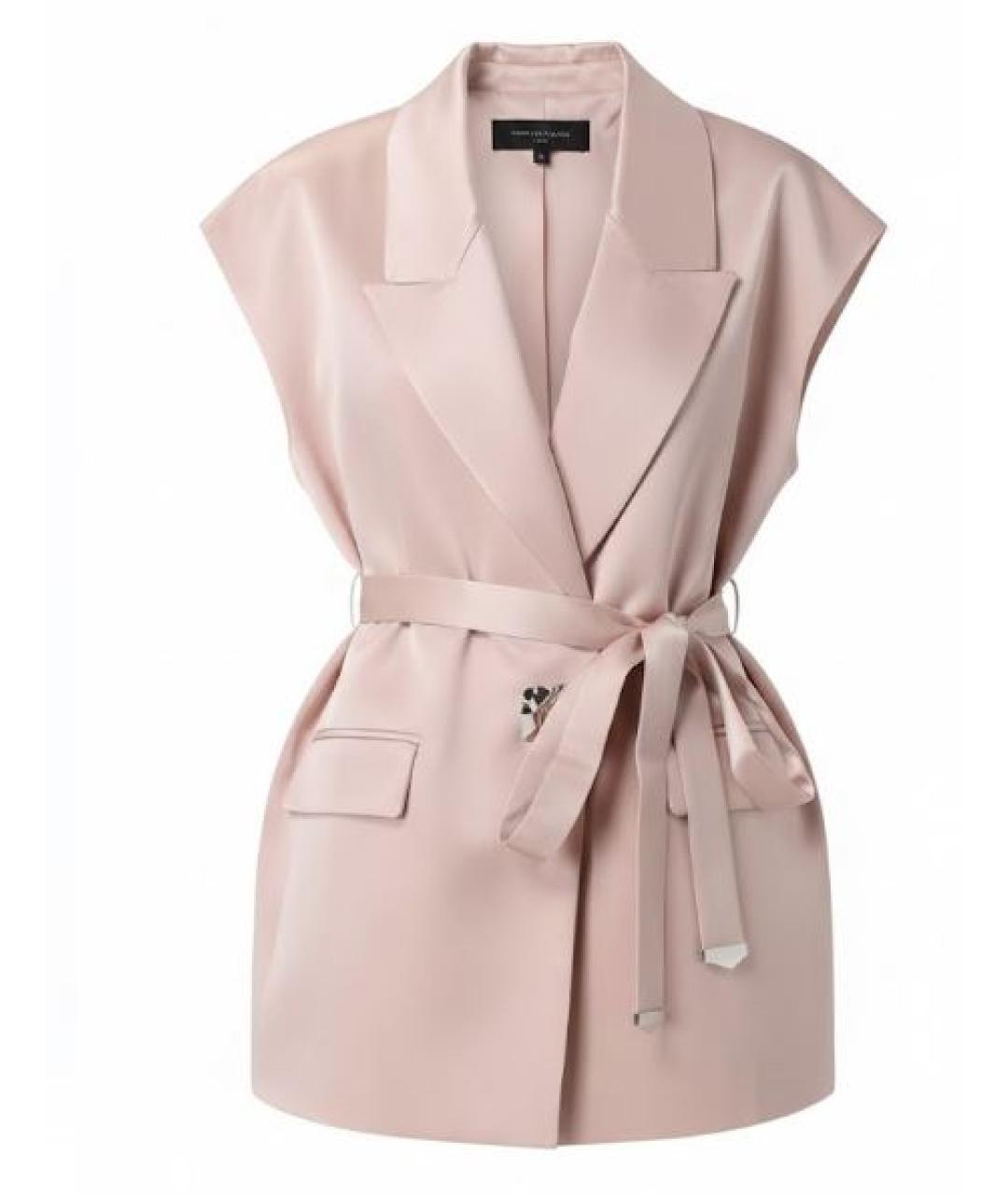 PINKO Розовый жилет, фото 1