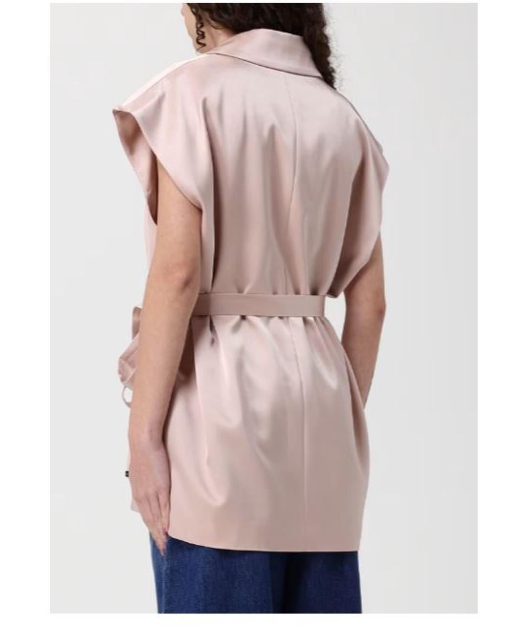 PINKO Розовый жилет, фото 2