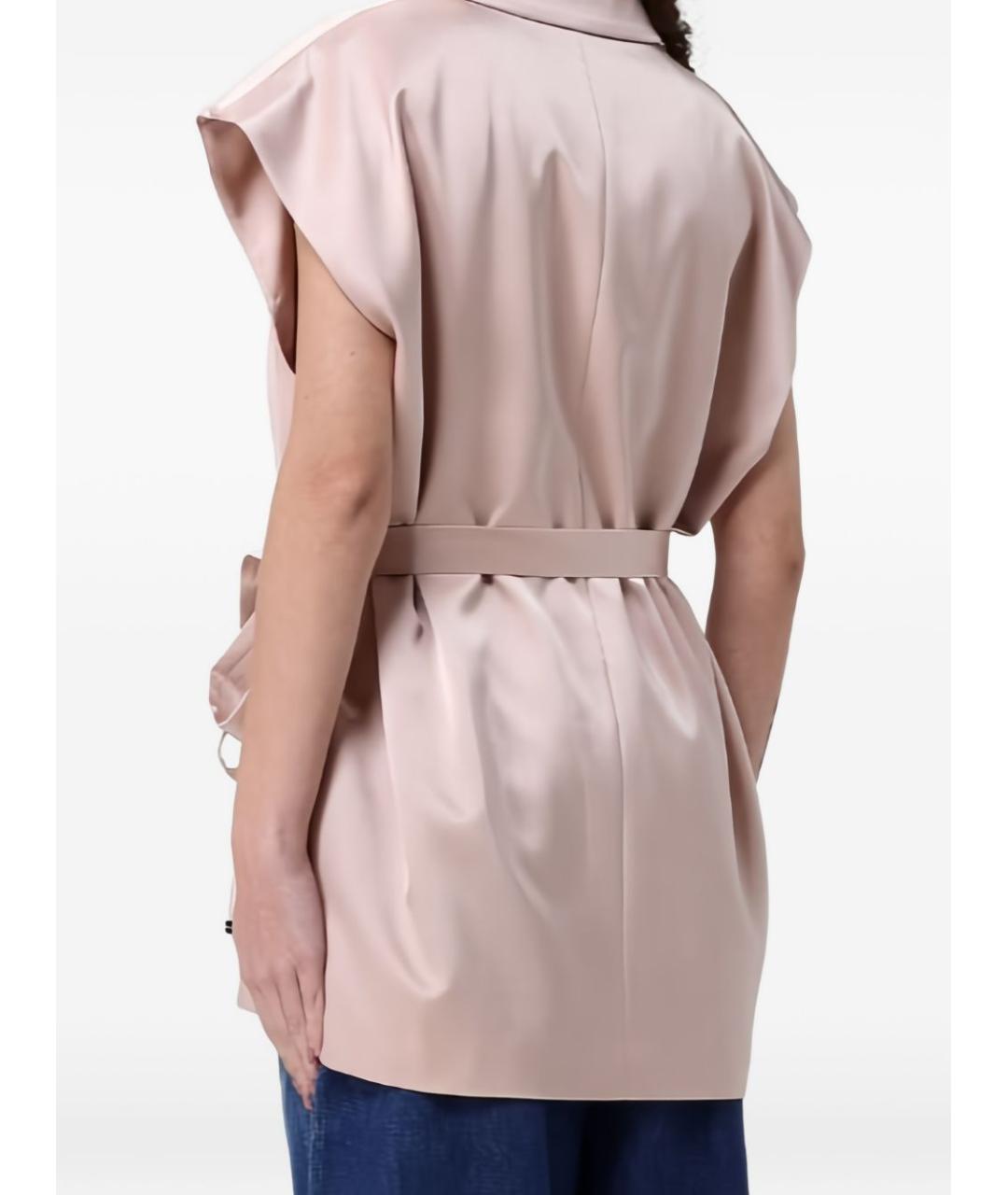 PINKO Розовый жилет, фото 3