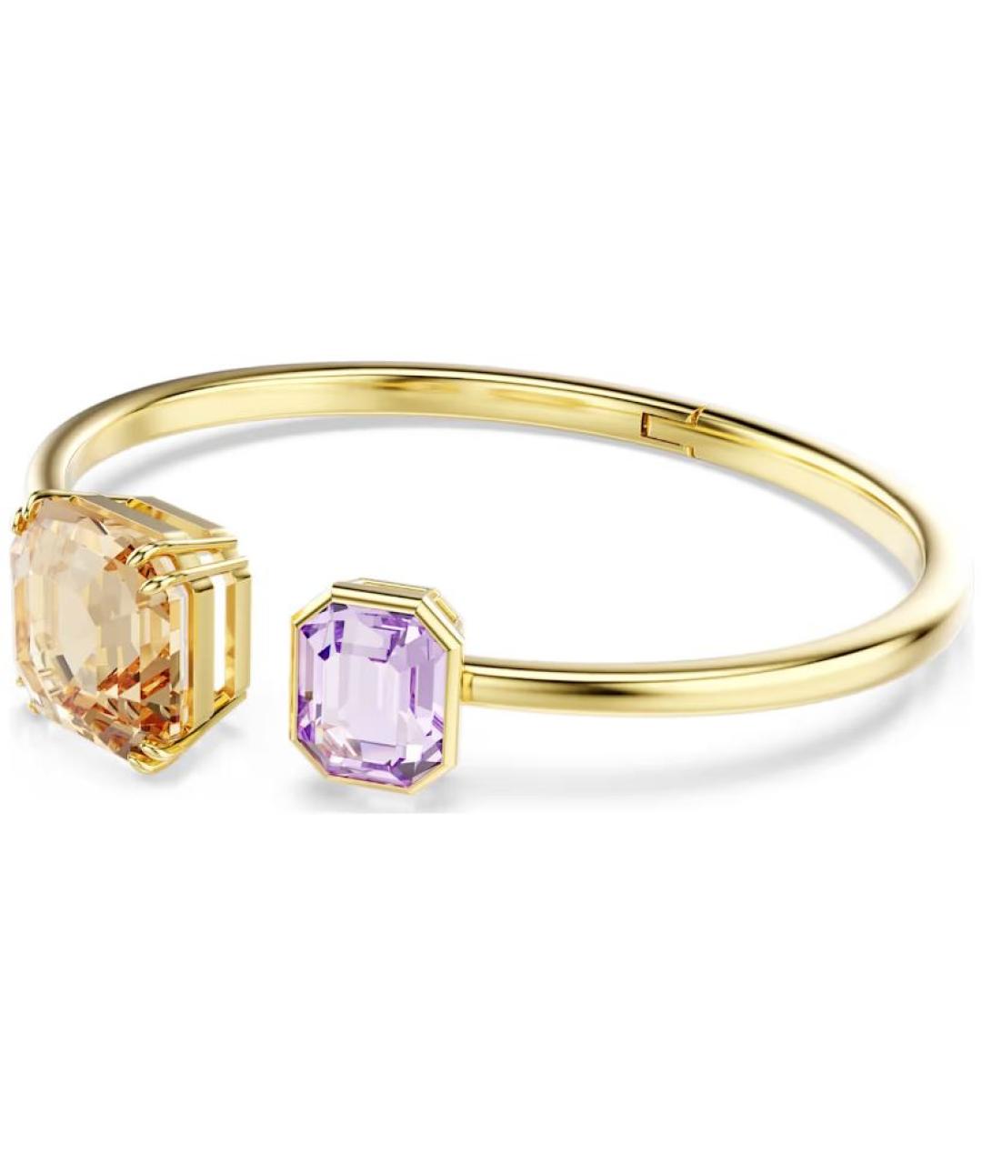 SWAROVSKI Золотой металлический браслет, фото 2