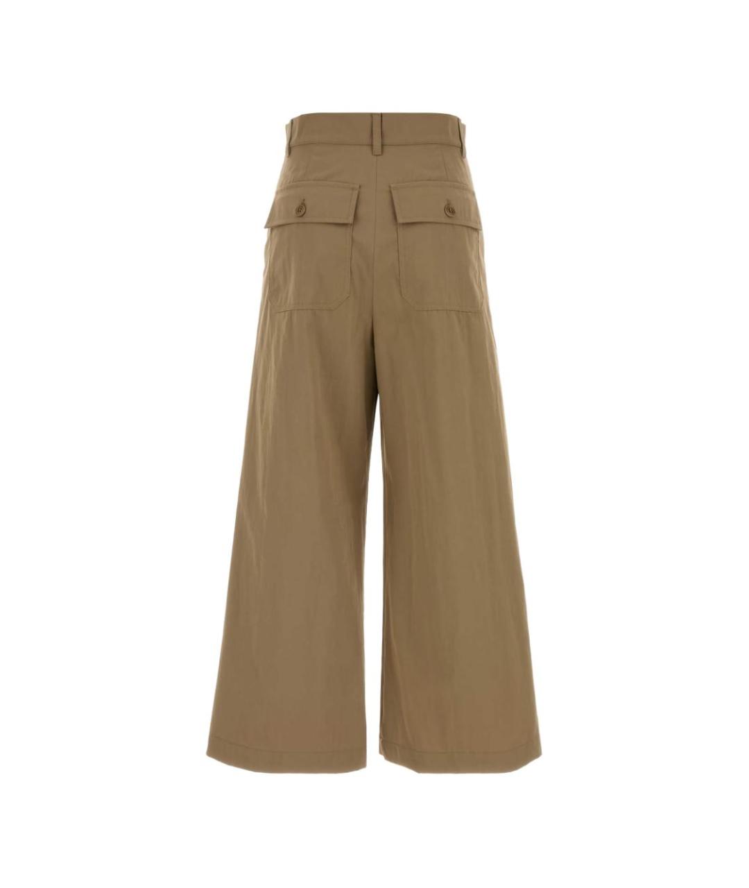 WEEKEND MAX MARA Хлопковые прямые брюки, фото 4