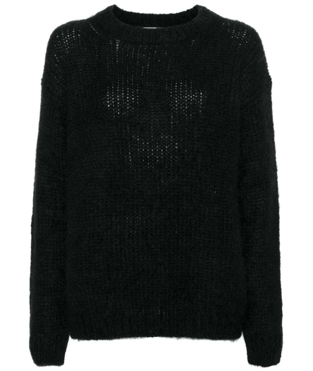 P.A.R.O.S.H. Черный шерстяной джемпер / свитер, фото 1