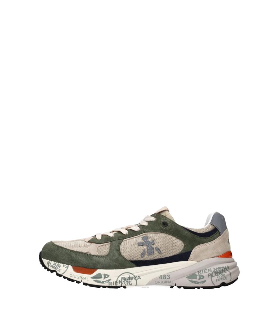 PREMIATA Мульти замшевые низкие кроссовки / кеды, фото 3