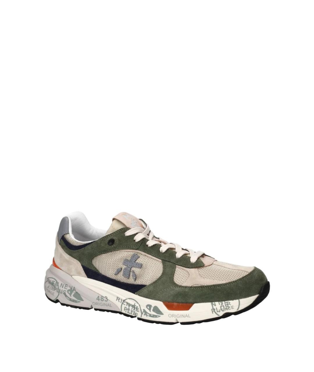 PREMIATA Мульти замшевые низкие кроссовки / кеды, фото 2