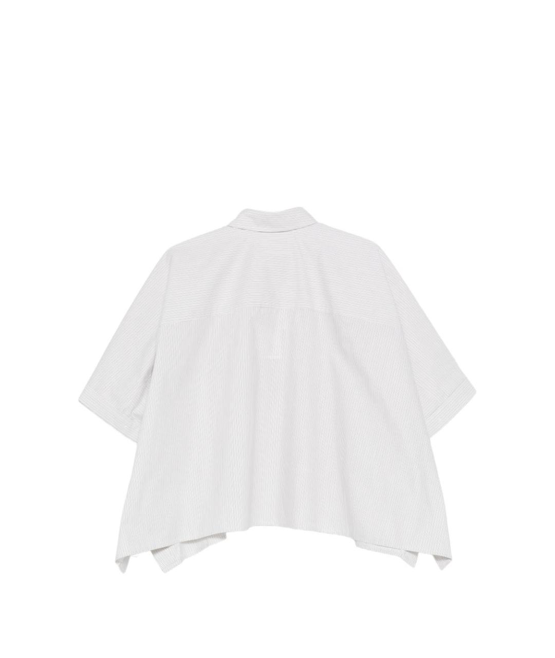 MM6 MAISON MARGIELA Белая хлопковая рубашка, фото 2