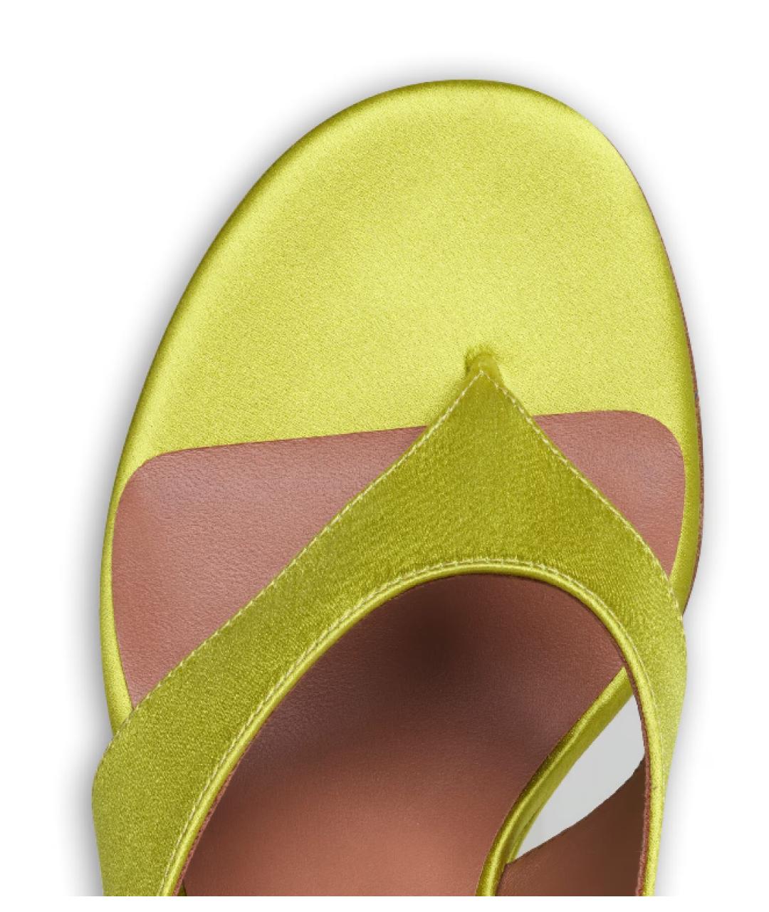 ALAIA Зеленые текстильные мюли, фото 4