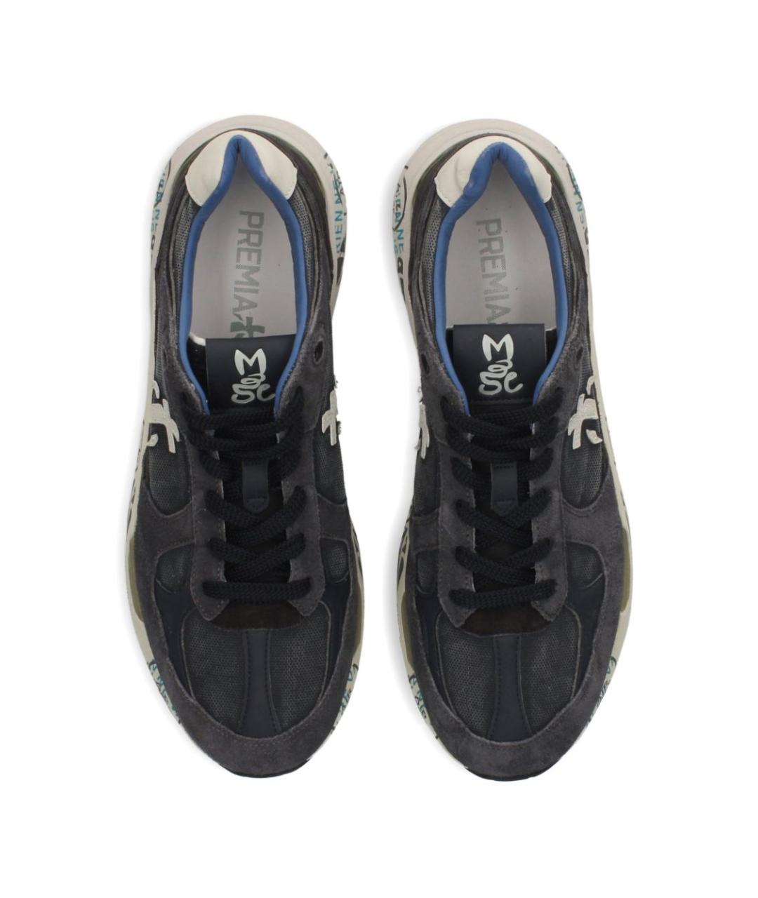 PREMIATA Мульти кожаные низкие кроссовки / кеды, фото 4