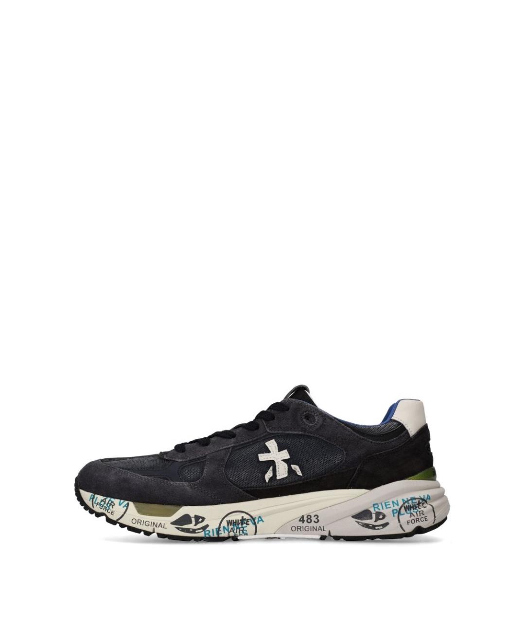 PREMIATA Мульти кожаные низкие кроссовки / кеды, фото 3