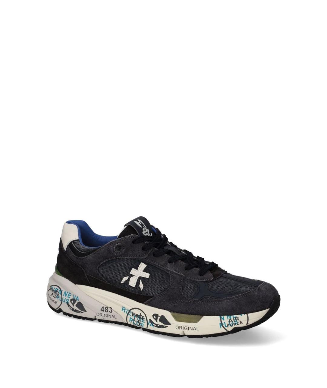 PREMIATA Мульти кожаные низкие кроссовки / кеды, фото 5