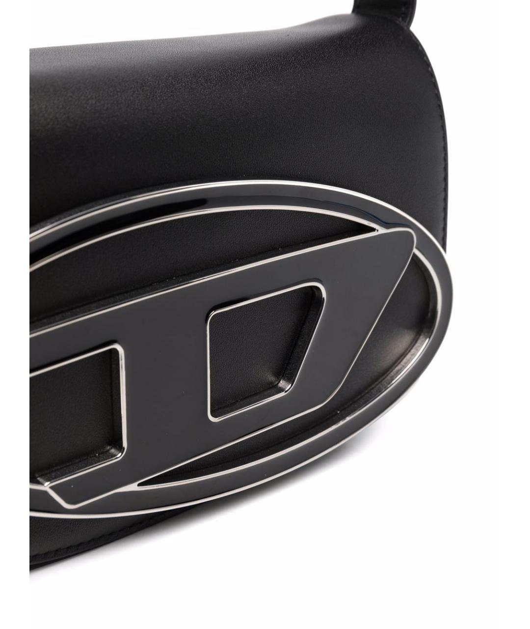 DIESEL Черная сумка с короткими ручками, фото 2
