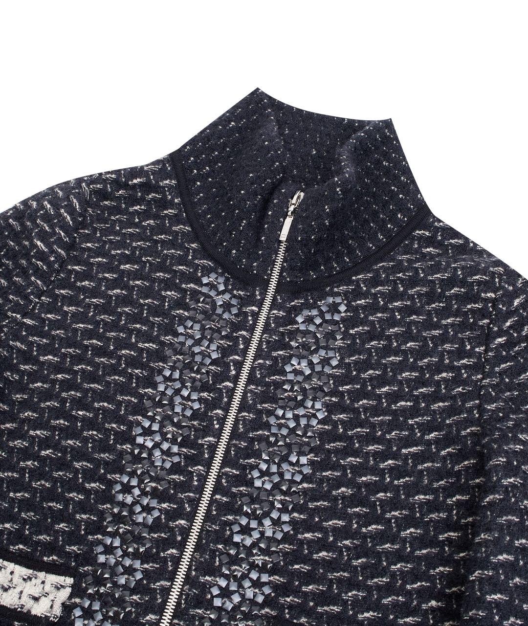 CHANEL Черный шерстяной костюм с юбками, фото 8