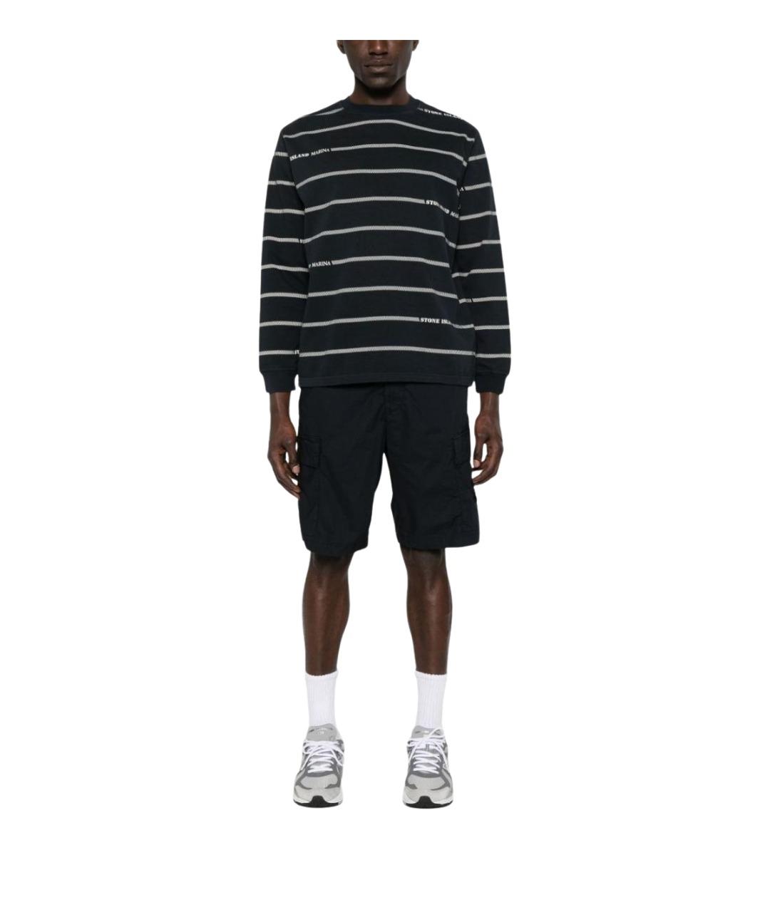 STONE ISLAND Синие шорты, фото 5