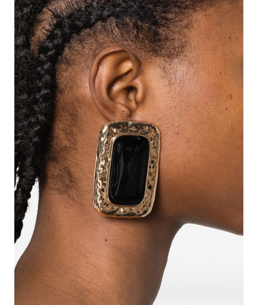 SELF-PORTRAIT Золотые металлические серьги, фото 3