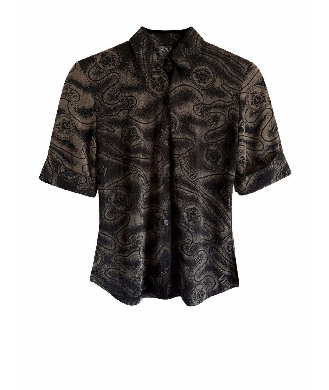 VERSACE JEANS COUTURE Черная блузы, фото 1