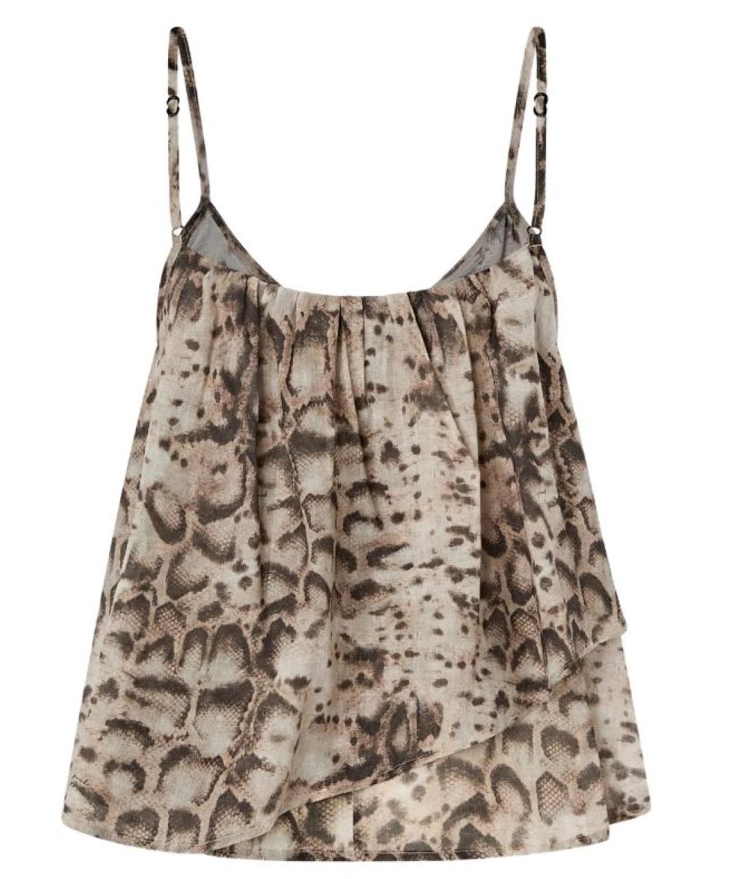 PINKO Бежевая майка, фото 2