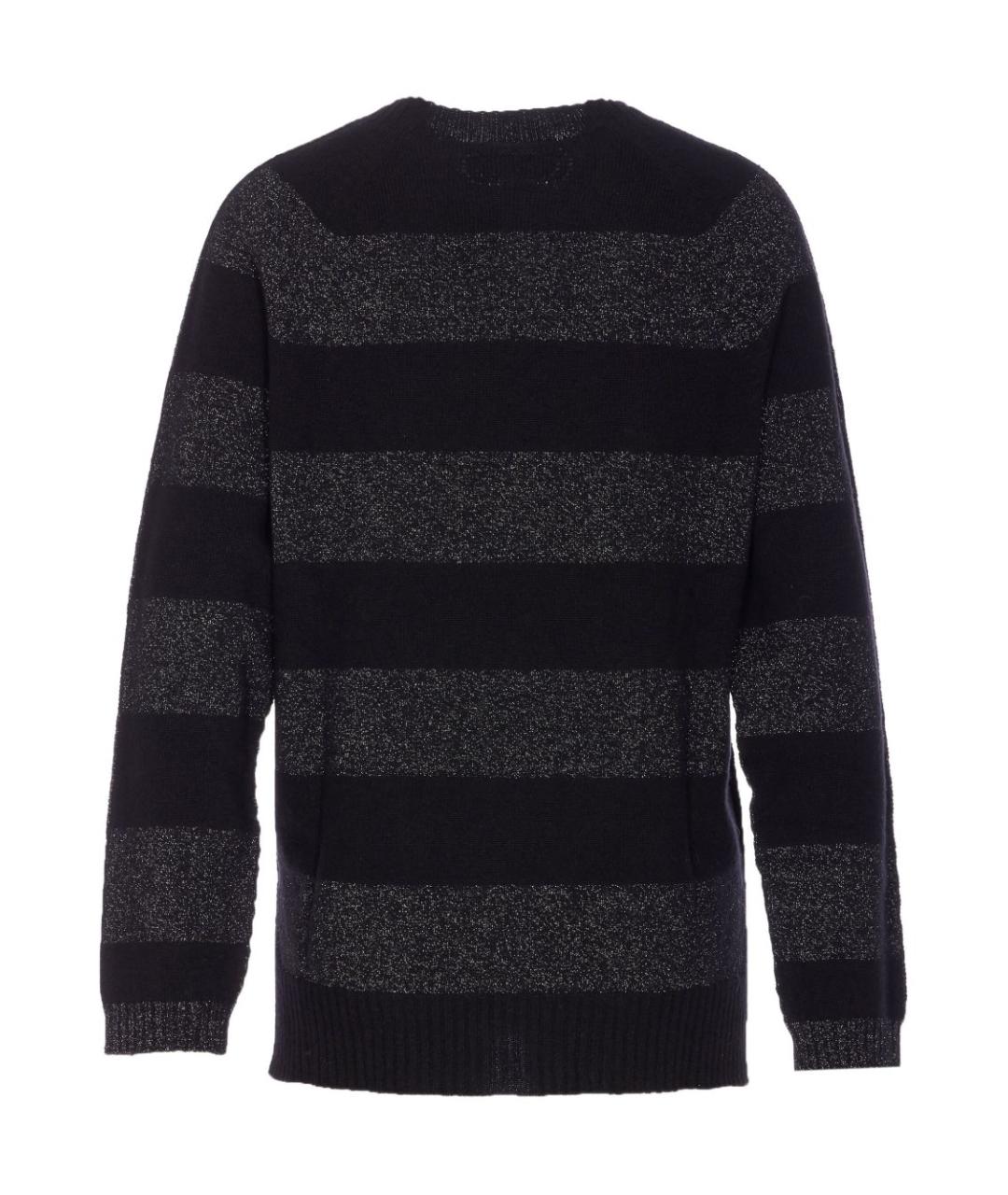 TWIN-SET Черный шерстяной джемпер / свитер, фото 2