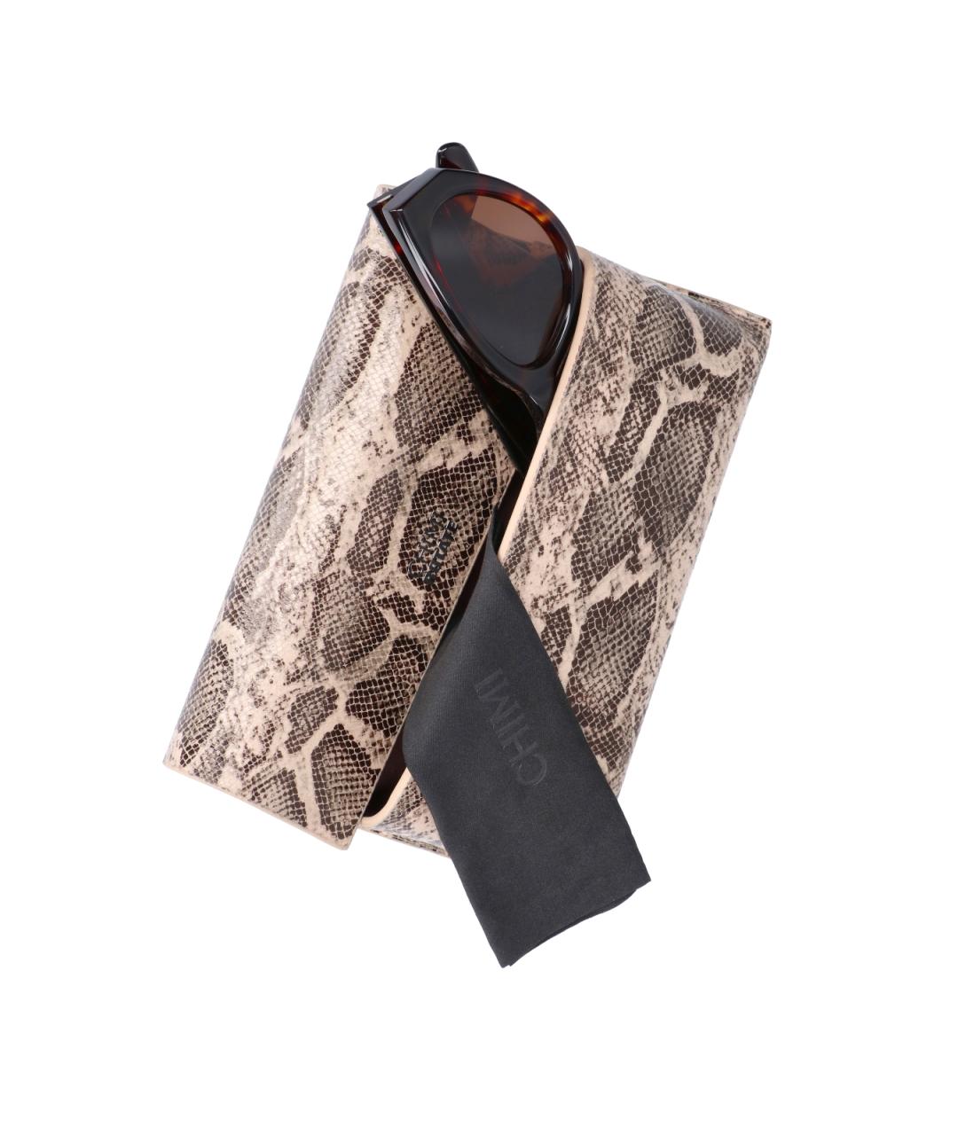 CHIMI Коричневые солнцезащитные очки, фото 3