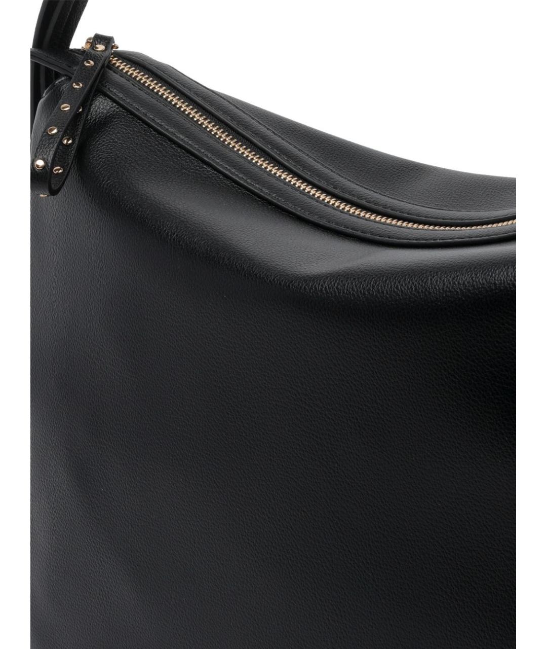 LIU JO Черная сумка через плечо из искусственной кожи, фото 2