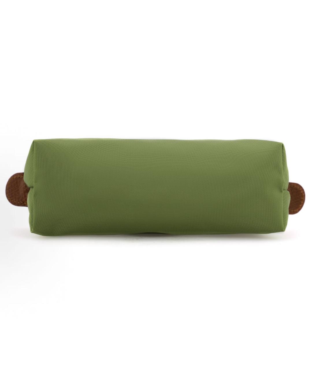 LONGCHAMP Зеленая сумка с короткими ручками, фото 4