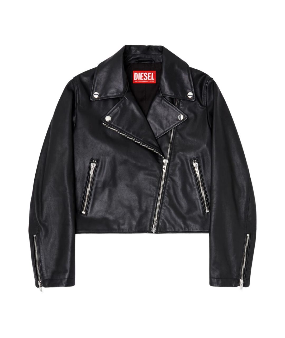 DIESEL Кожаная куртка, фото 1