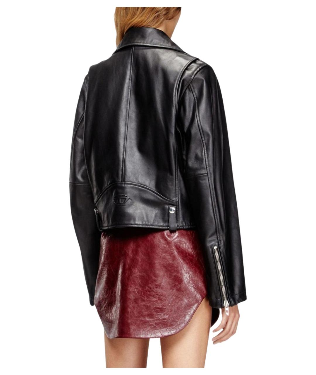 DIESEL Кожаная куртка, фото 2