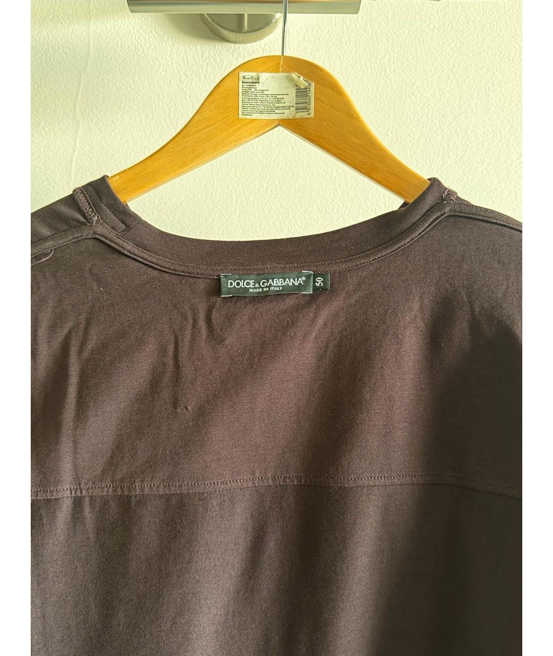 DOLCE&GABBANA Хлопковая футболка, фото 3