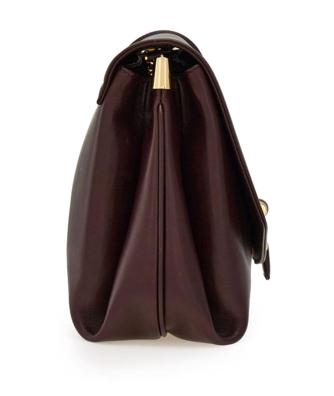 FERRAGAMO Коричневая сумка с короткими ручками, фото 5