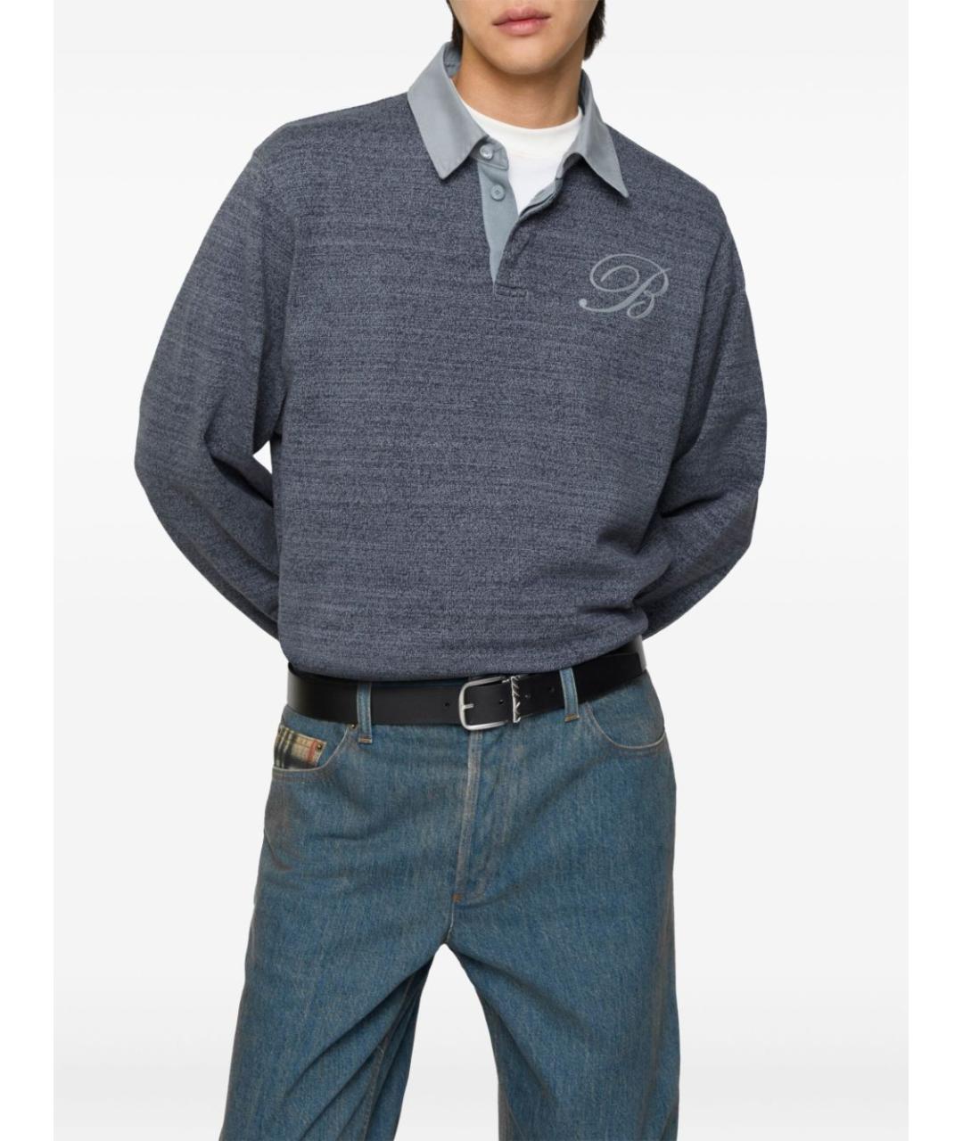 BURBERRY Черный ремень, фото 3