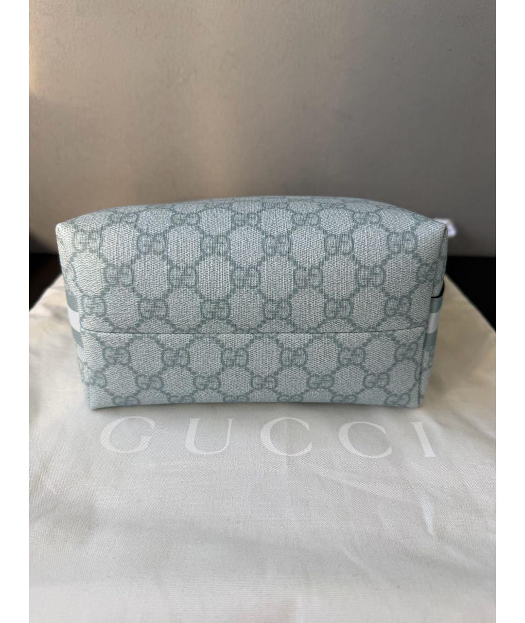 GUCCI Голубая сумка с короткими ручками, фото 8